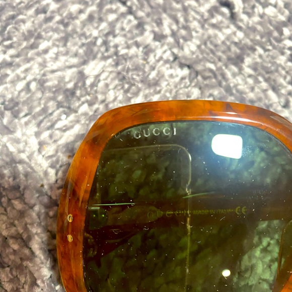 Gucci Honey Havana 
GG0625S Oversized Square Sunglasses - Picture 13 of 13